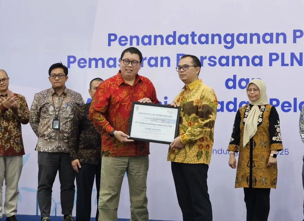 Telkom Tingkatkan Pemanfaatan Energi Terbarukan, Perkuat Langkah Menuju Net Zero Emissions